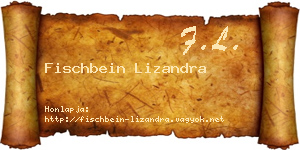 Fischbein Lizandra névjegykártya